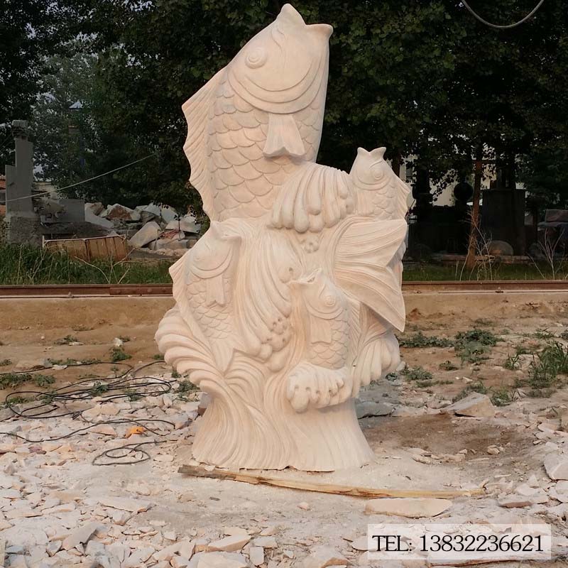 石雕鱼雕塑定制厂家